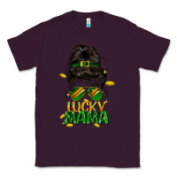 Plum lucky mama St. Patricks Day Classic Tee - FaDigitalArtStudio