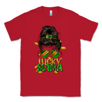 Red lucky mama St. Patricks Day Classic Tee - FaDigitalArtStudio