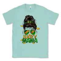 Seafoam lucky mama St. Patricks Day Classic Tee - FaDigitalArtStudio