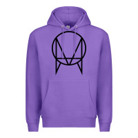 Purple owsla skrillex dubstep trap music Premium Hoodie - linhVisuals