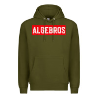 Army Green algebros design for math students or a present to ur teacher Premium Hoodie - linhVisuals