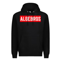 Black algebros design for math students or a present to ur teacher Premium Hoodie - linhVisuals