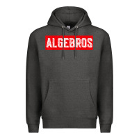 Charcoal Heather algebros design for math students or a present to ur teacher Premium Hoodie - linhVisuals