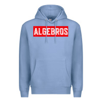 Colony Blue algebros design for math students or a present to ur teacher Premium Hoodie - linhVisuals