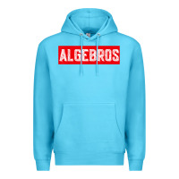Ocean Blue algebros design for math students or a present to ur teacher Premium Hoodie - linhVisuals