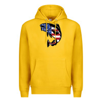 Lemon american cod fish design fishing lover fisherman usa premium Premium Hoodie - linhVisuals