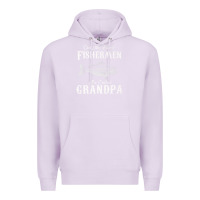 Lilac mens only the finest fishermen grandad premium Premium Hoodie - linhVisuals