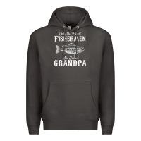 Smoke mens only the finest fishermen grandad premium Premium Hoodie - linhVisuals