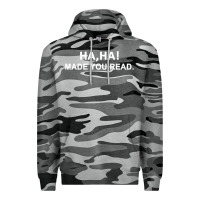 Slate Camo april fools day for teacher ha ha made you read premium Premium Hoodie - linhVisuals