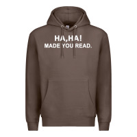Coffee april fools day for teacher ha ha made you read premium Premium Hoodie - linhVisuals