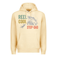 Pina Colada mens reel cool step dad fishing funny fathers day Premium Hoodie - linhVisuals