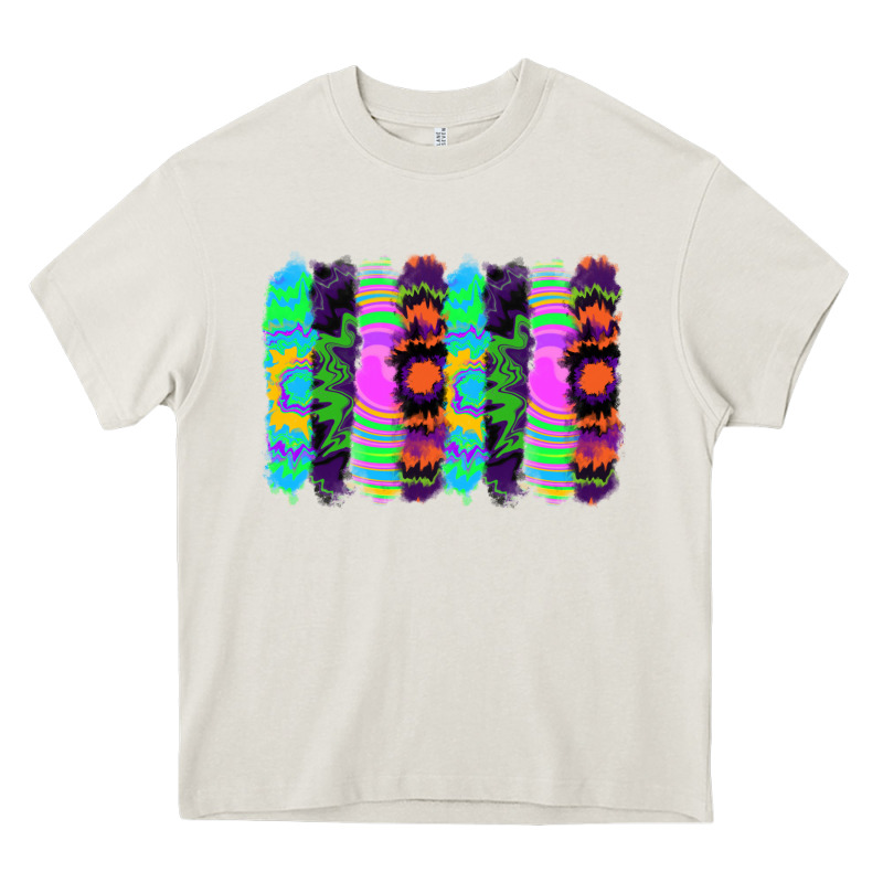Tie Dye Brushstrokes Heavy Core Tee by RanaPortraitStore | Teevron