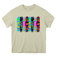 Mossy tie dye brushstrokes Heavy Core Tee - RanaPortraitStore