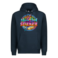 Navy mom bod summer Premium Hoodie - BarkalooDesign