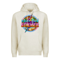 Oatmeal Heather mom bod summer Premium Hoodie - BarkalooDesign