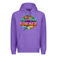 Purple mom bod summer Premium Hoodie - BarkalooDesign