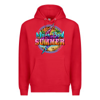 Red mom bod summer Premium Hoodie - BarkalooDesign