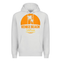 Dove Grey california venice beach tank top Premium Hoodie - linhVisuals