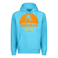 Ocean Blue california venice beach tank top Premium Hoodie - linhVisuals