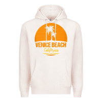 Pale Pink california venice beach tank top Premium Hoodie - linhVisuals