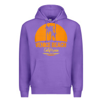 Purple california venice beach tank top Premium Hoodie - linhVisuals