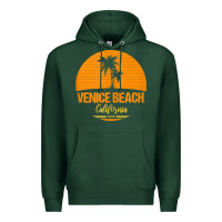 Sports Green california venice beach tank top Premium Hoodie - linhVisuals
