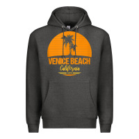 Charcoal Heather california venice beach tank top Premium Hoodie - linhVisuals