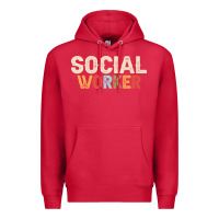 Cardinal Social Worker Job Occupation Funny Birthday Premium Hoodie - linhVisuals