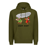 Army Green gus gus Cinderella Premium Hoodie - linhVisuals
