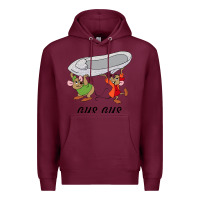Burgundy gus gus Cinderella Premium Hoodie - linhVisuals