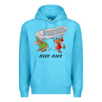 Ocean Blue gus gus Cinderella Premium Hoodie - linhVisuals