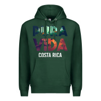 Sports Green costa rica pura vida toucan tropical surf beach vibes tank top Premium Hoodie - linhVisuals