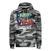 Slate Camo costa rica pura vida toucan tropical surf beach vibes tank top Premium Hoodie - linhVisuals