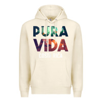 Tofu costa rica pura vida toucan tropical surf beach vibes tank top Premium Hoodie - linhVisuals