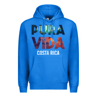 True Royal costa rica pura vida toucan tropical surf beach vibes tank top Premium Hoodie - linhVisuals