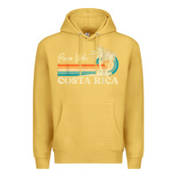 Antique Gold costa rica retro beach vacation costa rica souvenir beach t shirt Premium Hoodie - linhVisuals