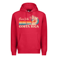 Cardinal costa rica retro beach vacation costa rica souvenir beach t shirt Premium Hoodie - linhVisuals