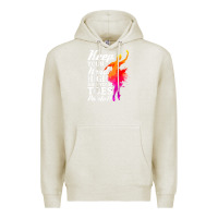 Oatmeal Heather ballet dancer keep head high toes pointed ballerina teacher Premium Hoodie - linhVisuals