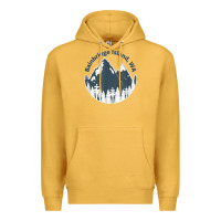 Mustard bainbridge island wa mountains hiking climbing camping Premium Hoodie - linhVisuals