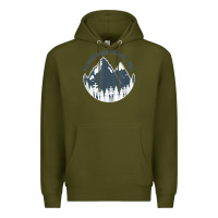Bainbridge Island Wa Mountains Hiking Climbing Camping Premium Hoodie | Teevron