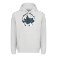 Dove Grey bainbridge island wa mountains hiking climbing camping Premium Hoodie - linhVisuals