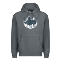 Rock bainbridge island wa mountains hiking climbing camping Premium Hoodie - linhVisuals