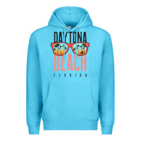 Ocean Blue daytona beach shirt florida summer vacation surfing daytona sweatshirt Premium Hoodie - linhVisuals