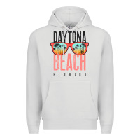 Dove Grey daytona beach shirt florida summer vacation surfing daytona sweatshirt Premium Hoodie - linhVisuals