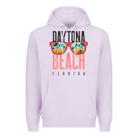 Lilac daytona beach shirt florida summer vacation surfing daytona sweatshirt Premium Hoodie - linhVisuals