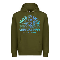 Army Green JOHNNYSWIM Müṡïc Cṏǹcert Premium Hoodie - linhVisuals