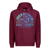 Burgundy JOHNNYSWIM Müṡïc Cṏǹcert Premium Hoodie - linhVisuals