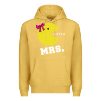 Antique Gold Mrs Pacman Premium Hoodie - linhVisuals