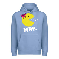 Colony Blue Mrs Pacman Premium Hoodie - linhVisuals