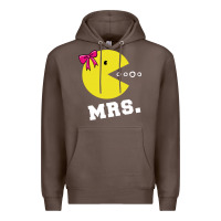 Coffee Mrs Pacman Premium Hoodie - linhVisuals